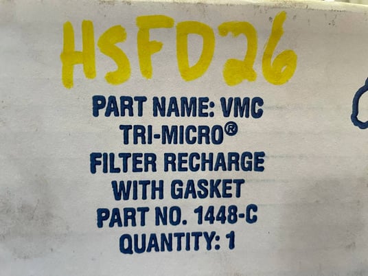 Vilter #1448-C, Filter Oil Recharge w/ Gasket - Image 5