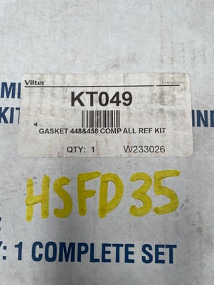 Vilter #KT049, Gasket Kit for 8-Cylinder 450XL vertical machining center Compressors - Image 7