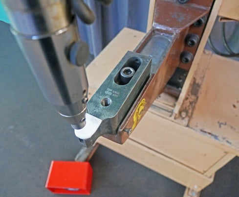 6 Ton, Haeger #HP6-B, Hydraulic Insertion Press, 8-1/2" stroke, 18" throat, 1.5 HP, 230 V. - Image 7