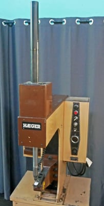 6 Ton, Haeger #HP6-B, Hydraulic Insertion Press, 8-1/2" stroke, 18" throat, 1.5 HP, 230 V. - Image 9