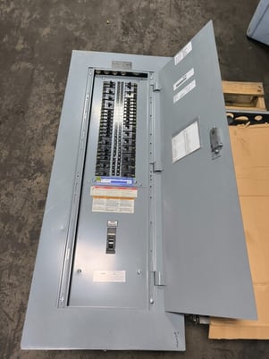 225 Amp, Square D #NQ454L2C, NQ Panelboard, 240 VAC, 3PH, 4W, 54 Space, w/ breaker kit - Image 1