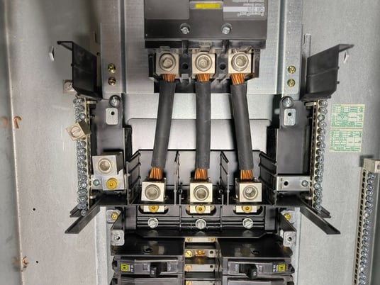 225 Amp, Square D #NQ454L2C, NQ Panelboard, 240 VAC, 3PH, 4W, 54 Space, w/ breaker kit - Image 6