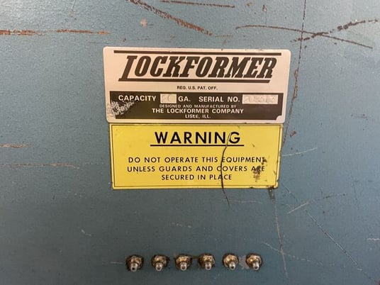 5 stand, 20 gauge Lockformer #PITTSBURGH-20GA, Rollformer, 0.3 HP, 25 FPM, 110 V., 5/16" pocket - Image 3