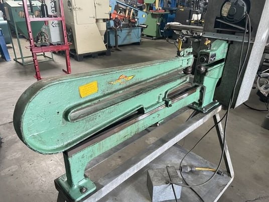 Pexto #299C, Motorized Ring & Circle Shear, 3-1/4"-42-1/2" circle, 20 gauge, 1/3 HP - Image 4