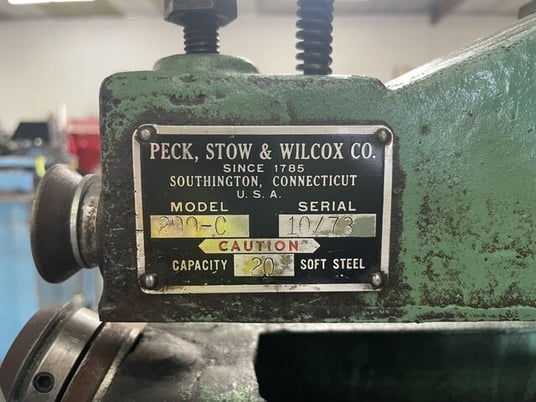 Pexto #299C, Motorized Ring & Circle Shear, 3-1/4"-42-1/2" circle, 20 gauge, 1/3 HP - Image 5