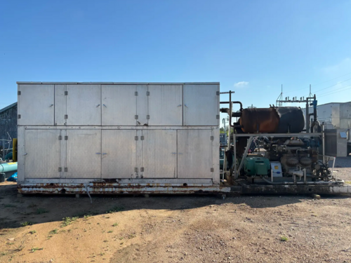 85 Ton, Turbo Ice #TIG85-SCER, Self Contained Plate Ice Maker, Halocarbon (Freon) Refrigeration, 125 HP, 460 - Image 1