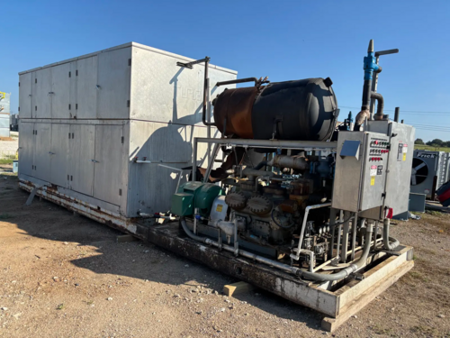 85 Ton, Turbo Ice #TIG85-SCER, Self Contained Plate Ice Maker, Halocarbon (Freon) Refrigeration, 125 HP, 460 - Image 2