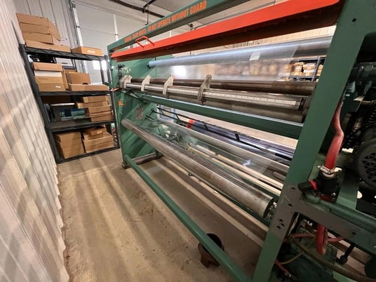 Voorwood #S60-18/187, duplex slitter rewinder, 60" width, 18" unwind/rewind diameter, shaftless unwind - Image 7