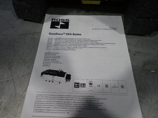 Ross #CC4M45NAEXSA, CrossCheck Valve, 0-8 bar, New - Image 2