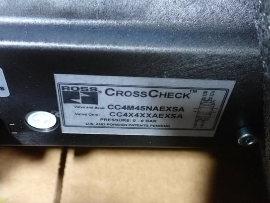 Ross #CC4M45NAEXSA, CrossCheck Valve, 0-8 bar, New - Image 6