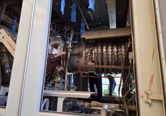 10000 KW Solar #Mars-100, 11500 Volts, Turbine Generators, overhauled (2 available) - Image 3