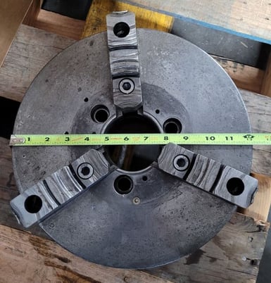 Precise Lathe Chuck 12" - 3 Jaw - Image 7