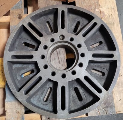 19-3/4" Face Plate for Lathe w/A2-8 Mount - Image 2