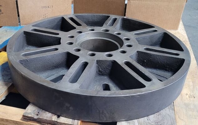 19-3/4" Face Plate for Lathe w/A2-8 Mount - Image 3