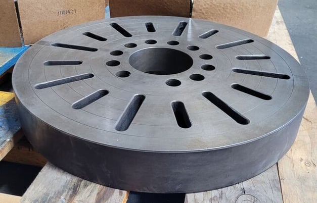 19-3/4" Face Plate for Lathe w/A2-8 Mount - Image 4