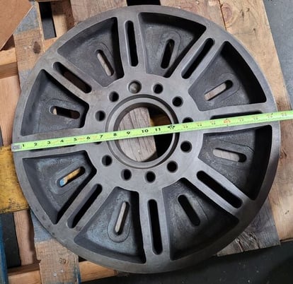 19-3/4" Face Plate for Lathe w/A2-8 Mount - Image 5