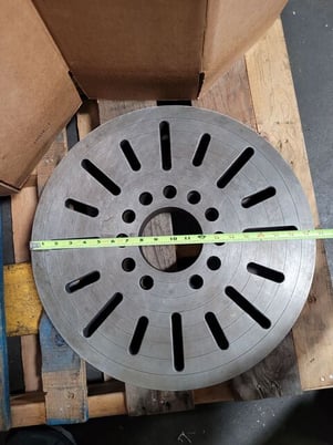 19-3/4" Face Plate for Lathe w/A2-8 Mount - Image 9