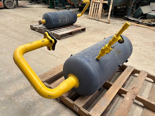140 Gallon, Henry Technologies #COS-16042-140, Vertical Ammonia Oil Separator, 16" diameter x 42" L tank, 400 - Image 8