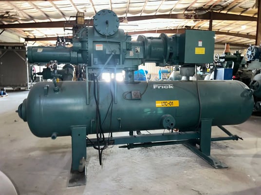 201 HP Frick #RWF-II-270B, Rotary Screw Compressor Package, 300 psi @ 250&deg;F, 4500 RPM, 460 V., 203/223 Amp. - Image 6