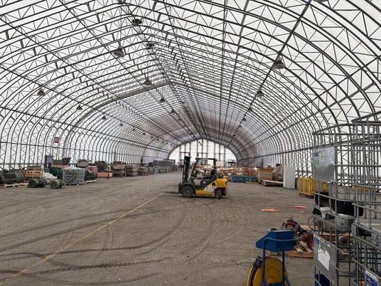 314' x 80' x 45' Megadome, modular building, 2007 - Image 1