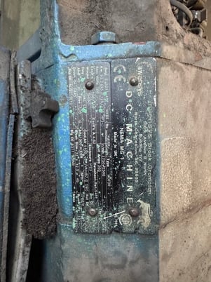 125 HP 1750/2500 RPM Bull DC Motor, Frame S3211ATZ, DPFV-BV, 500 VA, 150/300 VF - Image 4