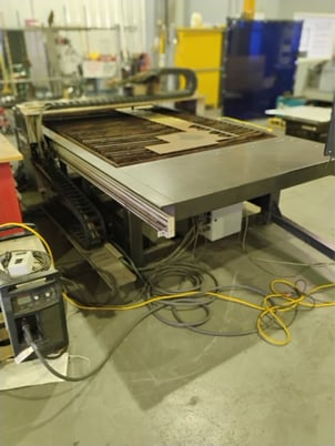 FastCut #G8, CNC Plasma Cutter, 5' x 10' table, Hypertherm Powermax 125, 60" X, 120" Y, 6" Z, 125 Amp., Water - Image 3