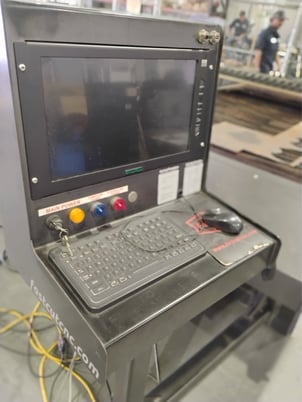 FastCut #G8, CNC Plasma Cutter, 5' x 10' table, Hypertherm Powermax 125, 60" X, 120" Y, 6" Z, 125 Amp., Water - Image 5