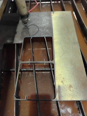 FastCut #G8, CNC Plasma Cutter, 5' x 10' table, Hypertherm Powermax 125, 60" X, 120" Y, 6" Z, 125 Amp., Water - Image 6