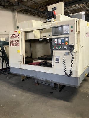 Hardinge #Conquest-VMC700, Fanuc 18M, 28" X, 18" Y, 22" Z, 10000 RPM, 1998 - Image 1
