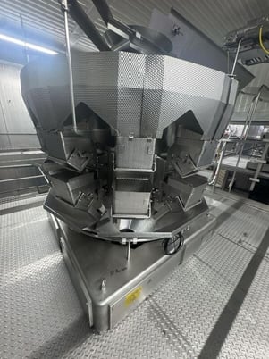 Ishida #CCW-M-210-WN-S-70-WP, 10 head scale filler syste, - Image 3