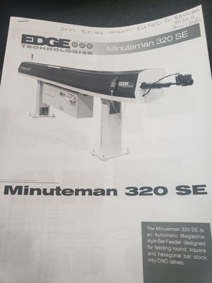 Hanwha #XD20H, swiss type automatic screw, .787" diameter, Edge bar feeder, 2010 - Image 4