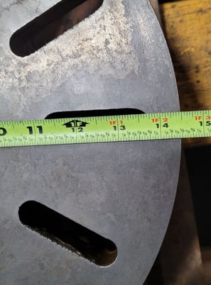 Face Plate - 14-1/2" w/ D1-6 Mount - Image 9