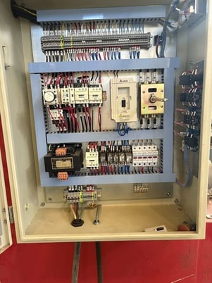 144" x 0.25" Krras #RAS-376, Plate Shears, 39" Back Gauge, 15 HP, 10 SPM, NC Control, 460 V., 2012 - Image 4