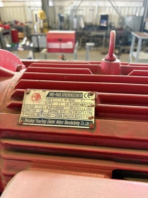 144" x 0.25" Krras #RAS-376, Plate Shears, 39" Back Gauge, 15 HP, 10 SPM, NC Control, 460 V., 2012 - Image 6