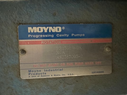 Moyno 2000, Progressive Cavity Pump Skid, 2 stage (QTY 3) - Image 6