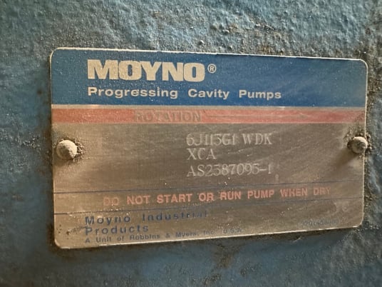 Moyno 2000, Progressive Cavity Pump Skid, 2 stage (QTY 3) - Image 9