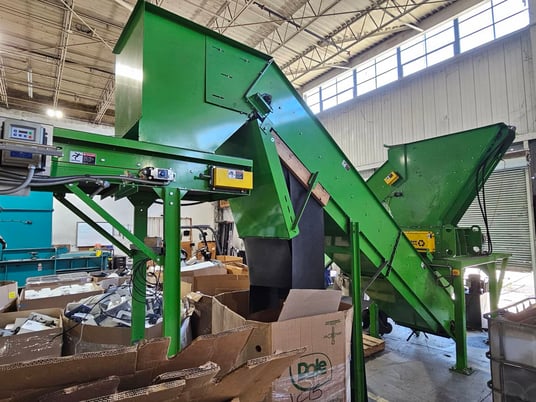 Ameri-Shred #AMS-21030-PT, Dual Shaft Industrial Shredder, 24.5" x 26.5" cutting chamber, 5/8"-2" cutter - Image 6