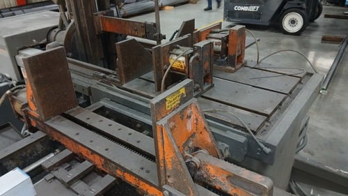 18" x 22" Hem #V100LA-3, Automatic Tilting-Head Vertical Band Saw, 15" Blade, 5 HP, 220/440 V., 3-Ph., 2004 - Image 8