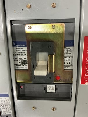 400 Amp. General Electric, Spectra Series, panelboard, 3 wire, 480 Volts, 3 phase - Image 4