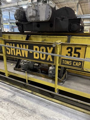 30 Ton, Shaw-Box, overhead crane, 60' Span, 40' lift - Image 1