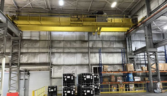 30 Ton, Shaw-Box, overhead crane, 60' Span, 40' lift - Image 3