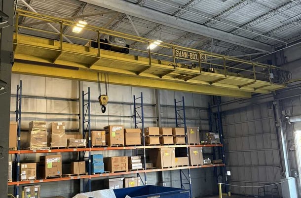 30 Ton, Shaw-Box, overhead crane, 60' Span, 40' lift - Image 4
