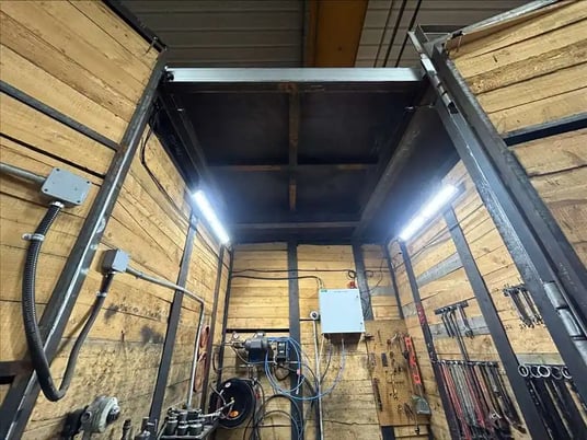 Custom built test booth for testing motors, gear boxes, pumps, etc - Image 4