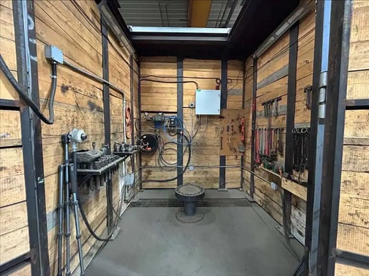 Custom built test booth for testing motors, gear boxes, pumps, etc - Image 5