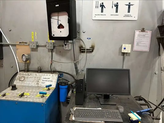 Custom built test booth for testing motors, gear boxes, pumps, etc - Image 6