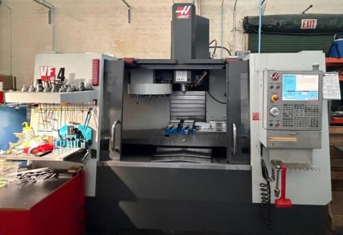 Haas #VF-4, vertical machining center, 21 automatic tool changer, 50" X, 20" Y, 25" Z, 8100 RPM, #40 - Image 2