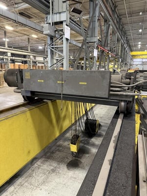 30/5 Ton, Shawbox, overhead bridge crane, 60' Span - Image 5