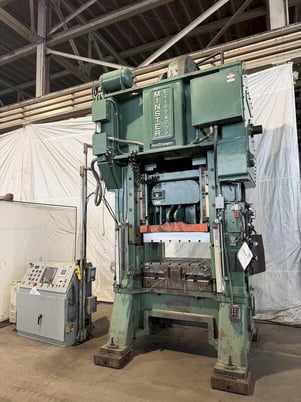 150 Ton, Minster Hevi-Stamper #E2-150-42-30, straight side double crank, 8" stroke, 31.5" Shut Height, 6" - Image 1