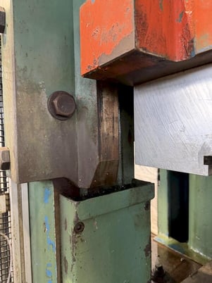 150 Ton, Minster Hevi-Stamper #E2-150-42-30, straight side double crank, 8" stroke, 31.5" Shut Height, 6" - Image 7