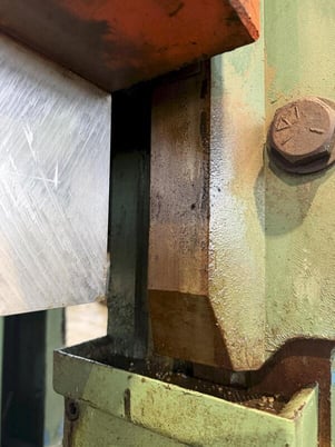 150 Ton, Minster Hevi-Stamper #E2-150-42-30, straight side double crank, 8" stroke, 31.5" Shut Height, 6" - Image 8